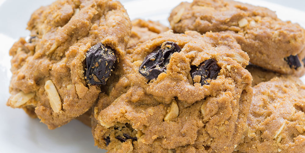 Biscotti vegani alle uvette