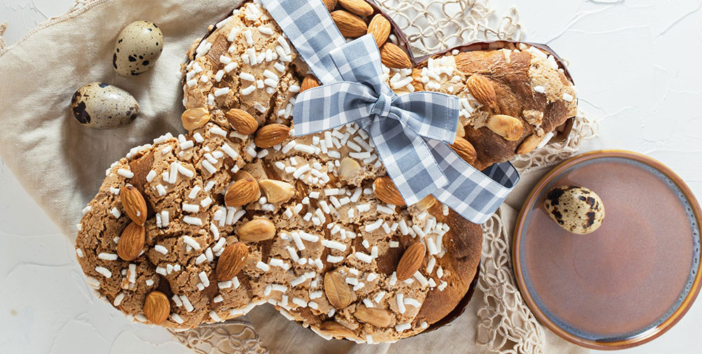 Colomba pasquale artigianale