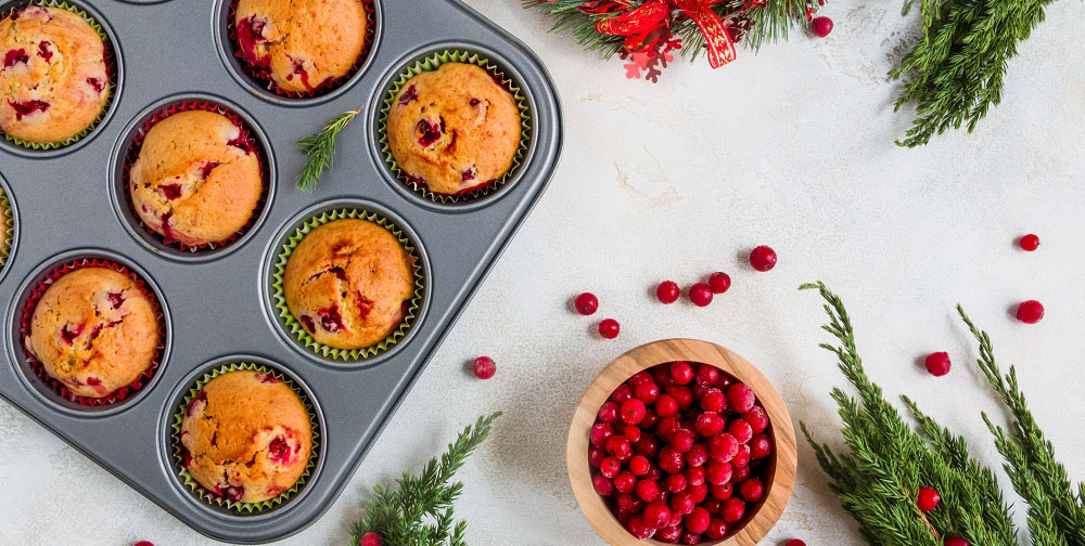 Menu di Natale – Muffin al salmone e cranberries