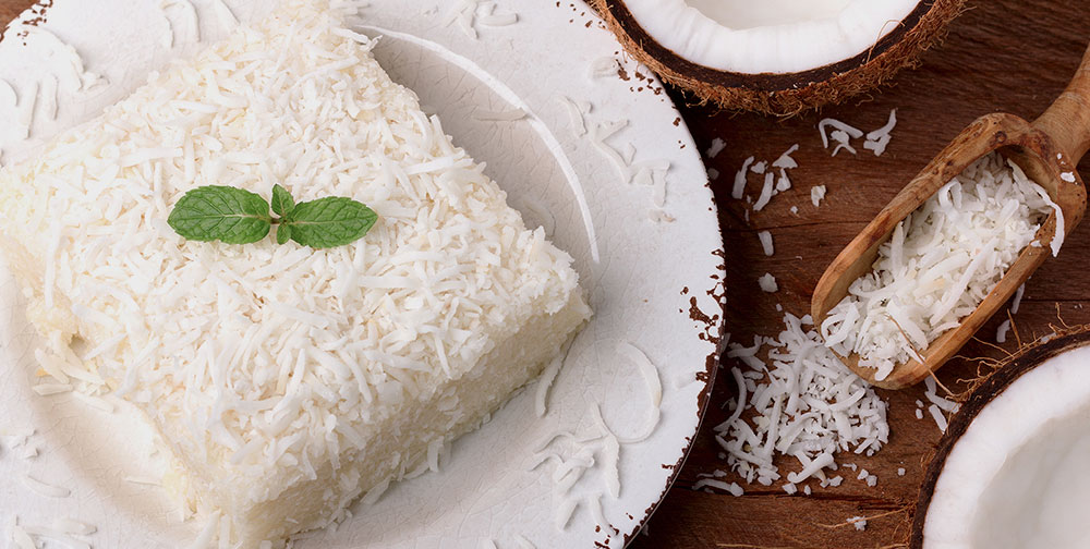 Torta caraibica al cocco
