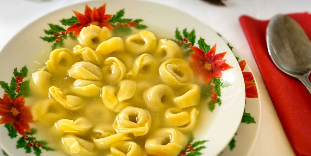 Menu di Natale – Tortellini in brodo di cappone