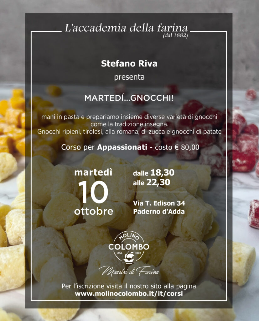 Martedì….gnocchi!