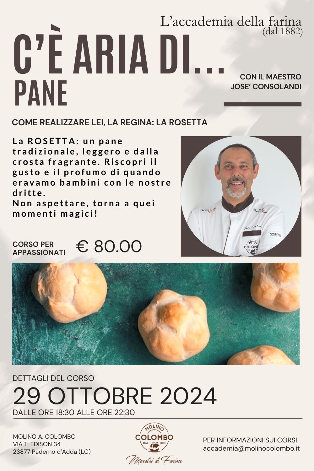 C’è aria di….pane