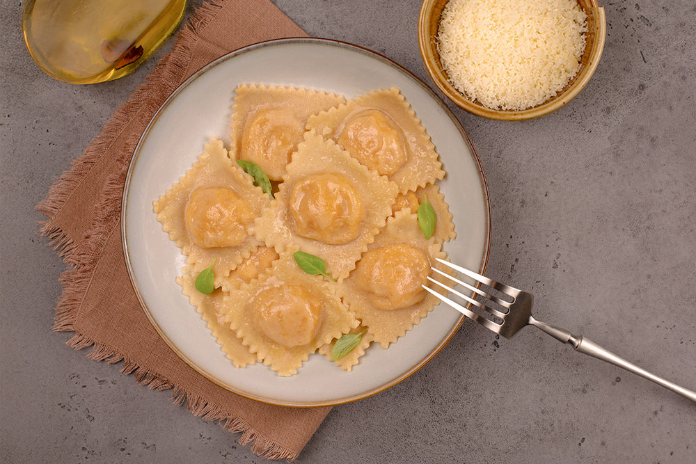 Ravioli alla zucca