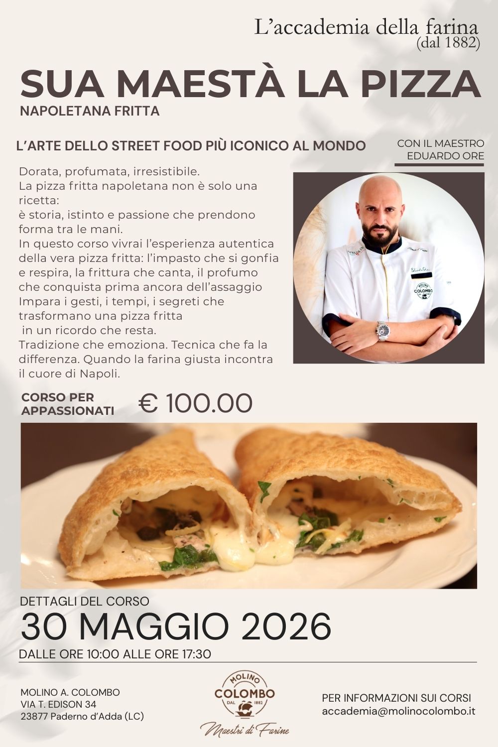 La Maestà la pizza napoletana fritta