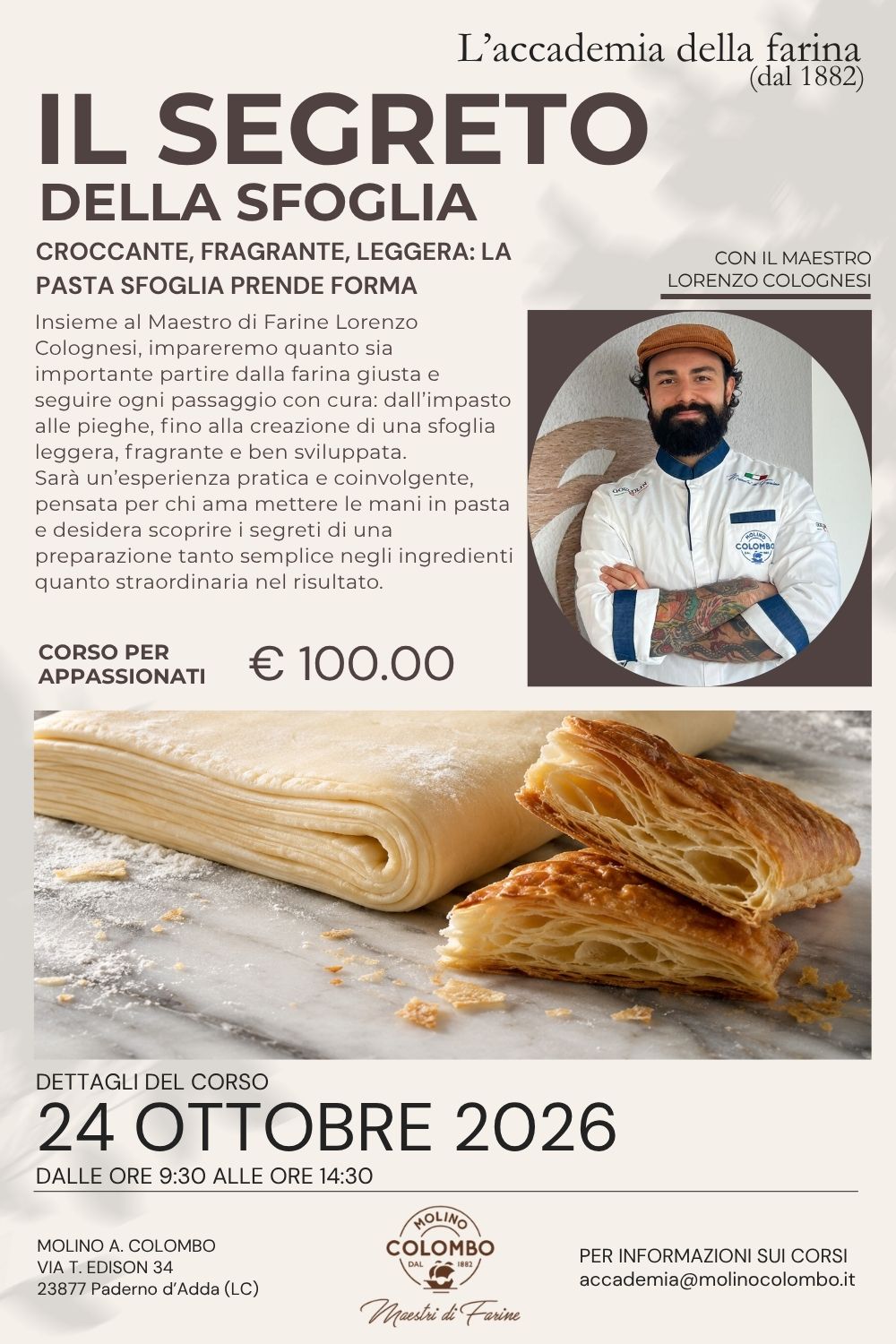 Il segreto della sfoglia in pasticceria